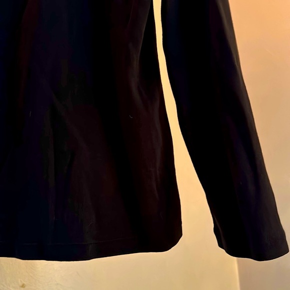 ⭐️NWOT JJILL PERFECT Shirt, Black, M, 100% Pima Cotton, Perfect for Layering 🖤💖 - Picture 5 of 12